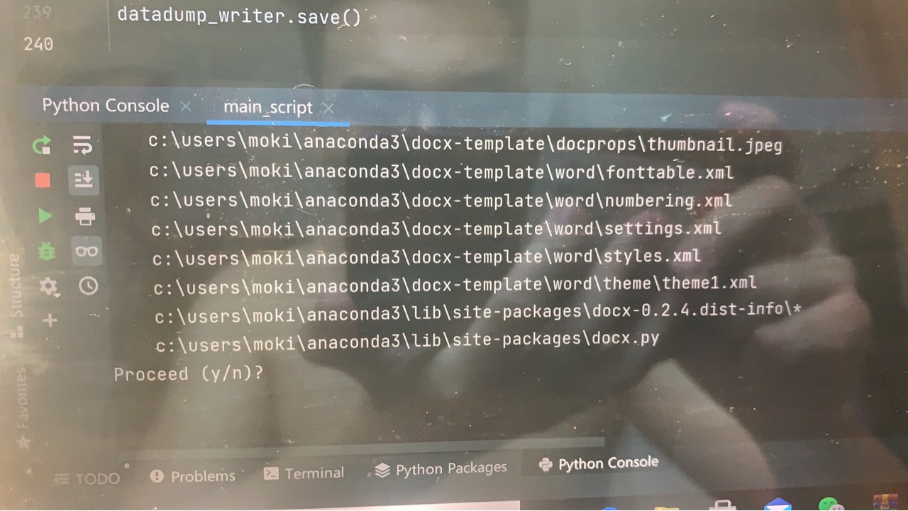 用pycharm打算卸载一个环境包 结果最后询问我y/n 输入y后回车 提示错误(先前程序正在执行_其他-CSDN问答